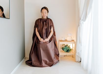 黄土よもぎ蒸し